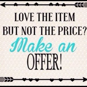 Make a reasonable offer